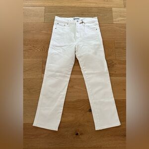 Lucky Brand NWT jeans women’s size 27 white authentic straight crop  vintage